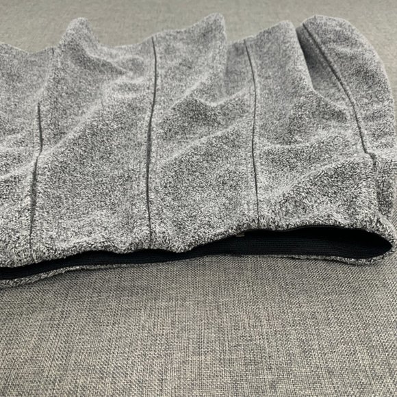 Loft Gray Fleece Mini Skirt Elastic Waist XSP Above Knee Soft‎ Comfort - Picture 12 of 13
